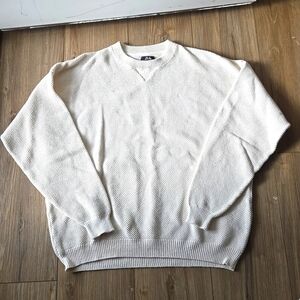 Willis & Geiger 100% Cotton Heavy Knit Sweater
